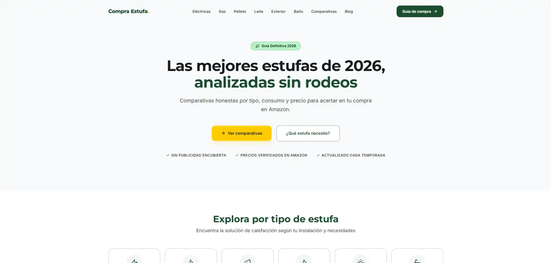 Proyecto Compra Estufa Online — Daruma Producciones